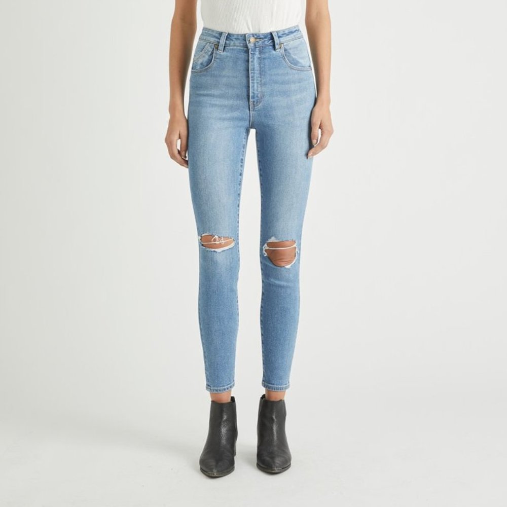 COPY - ROLLA'S Eastcoast Ankle Jean (Ocean Worn)
